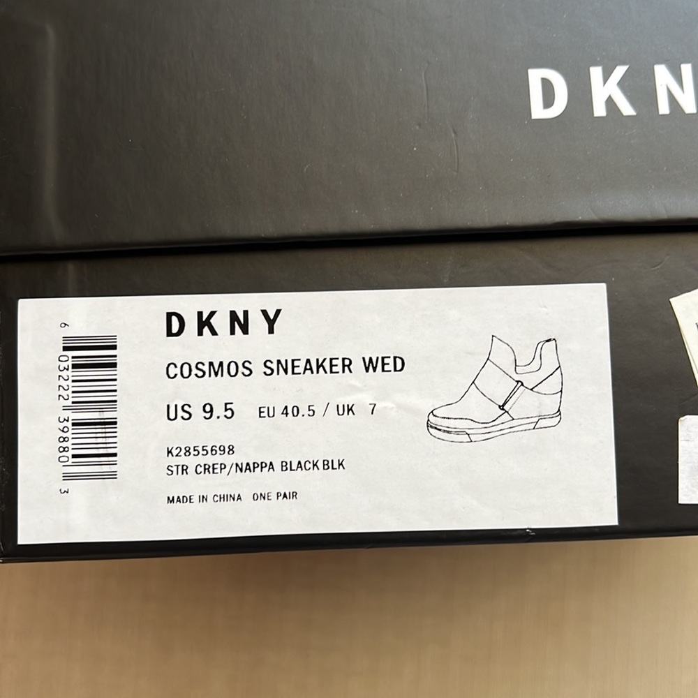 DKNY womens wedge sneakers size 9.5 - Picture 8 of 8